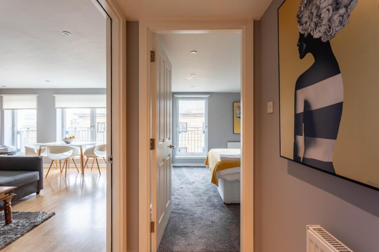 Merchant City Modern 1 Bed Executive Flat กลาสโกว์ ภายนอก รูปภาพ
